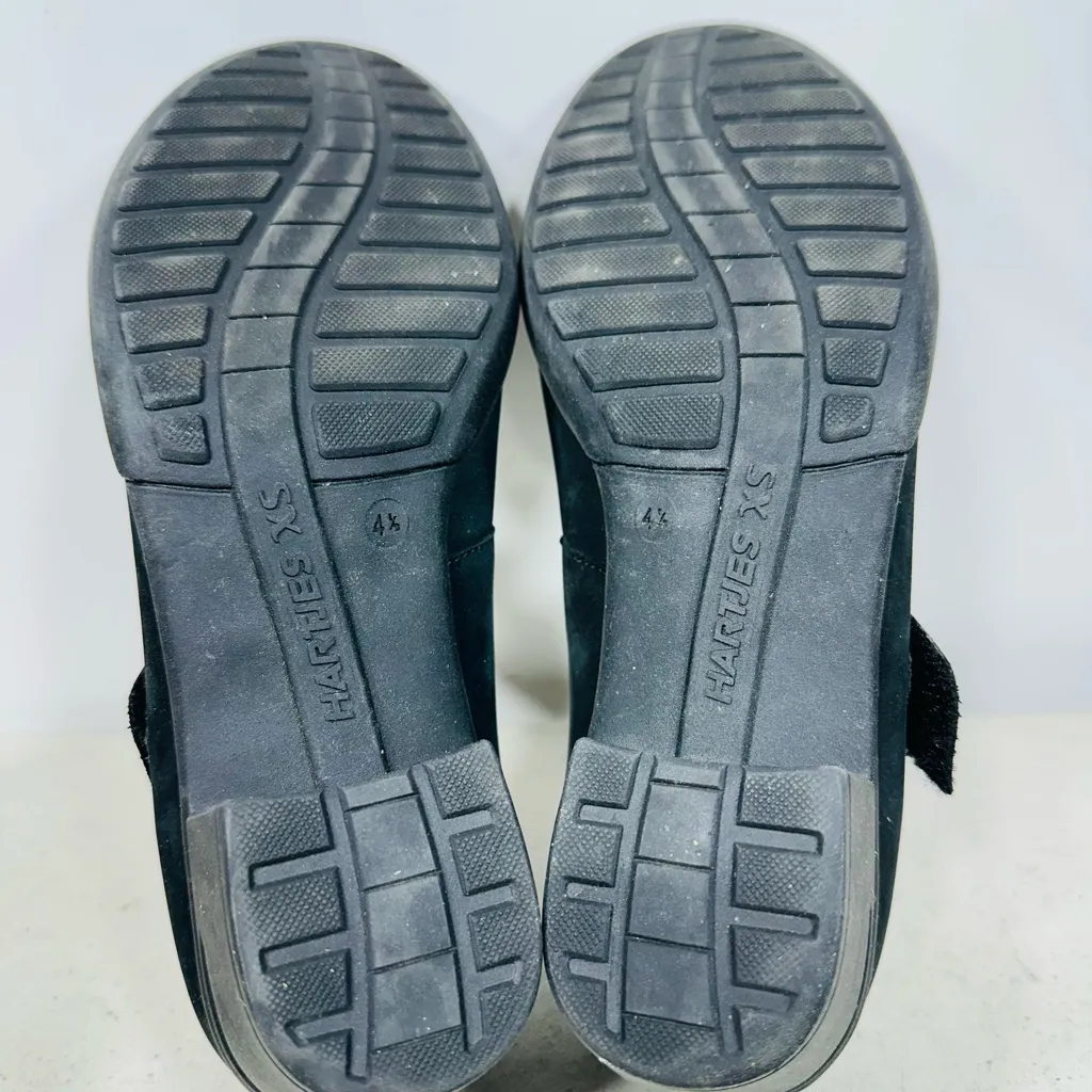 Hartjes mary jane women's size 4.5 black suede minimalist heels comfort shoes - Image 7