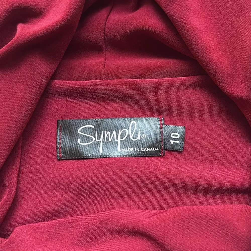 Sympli Black Asymmetrical Long Sleeve Tunic - Image 5