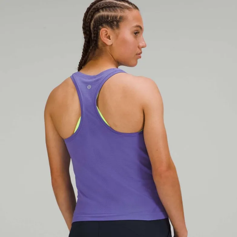 Lululemon Swiftly Tech Racerback Tank Top 2.0 *Race Length in Charged Indigo - Image 2