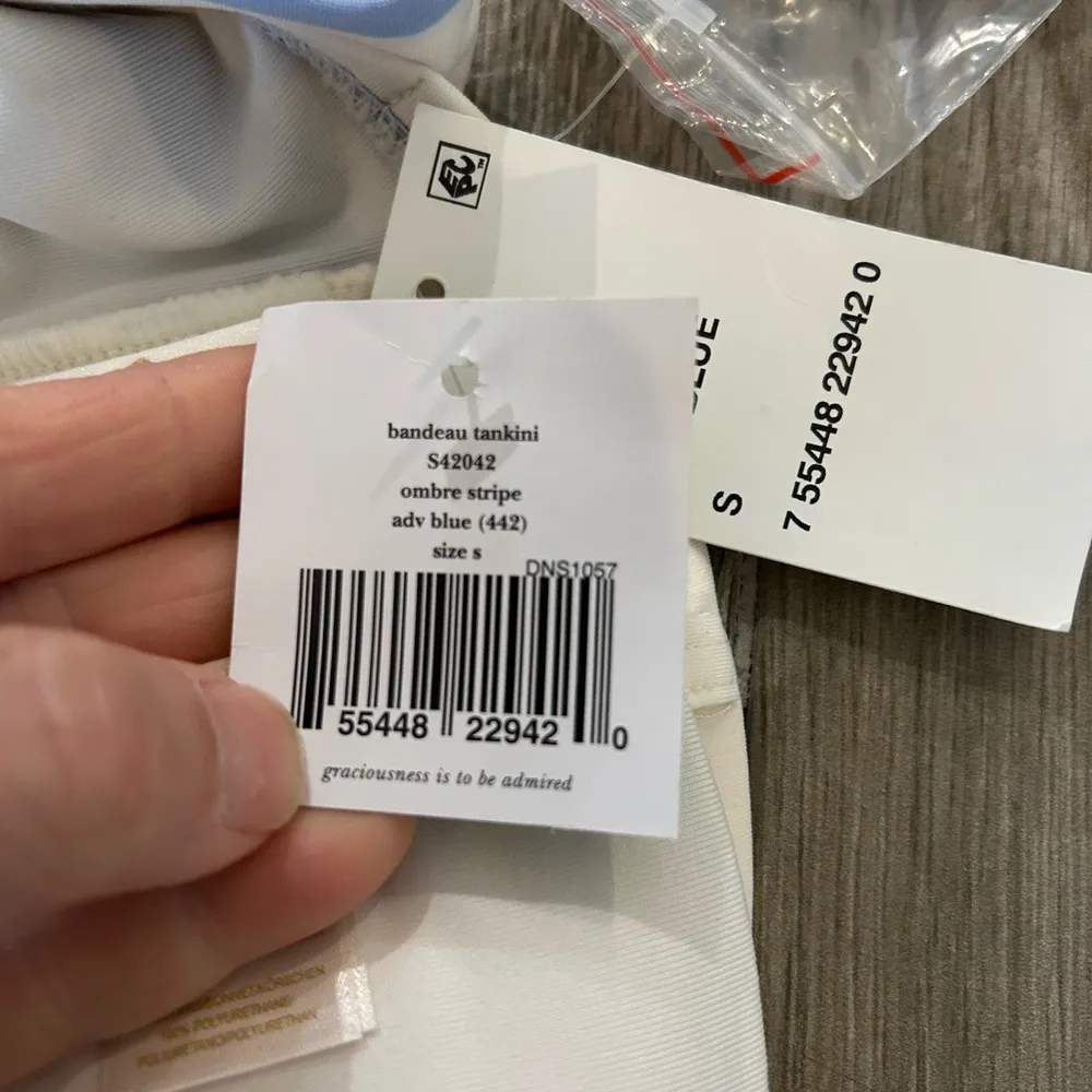 Kate spade Striped Blue and White Tankini Top - Image 7