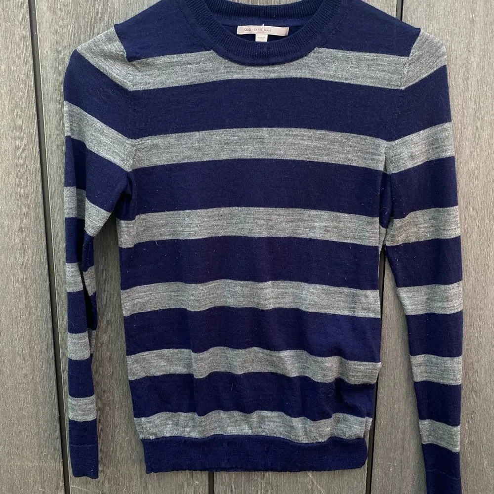 Gap  Wool‎ Blend Striped Sweater - Image 7