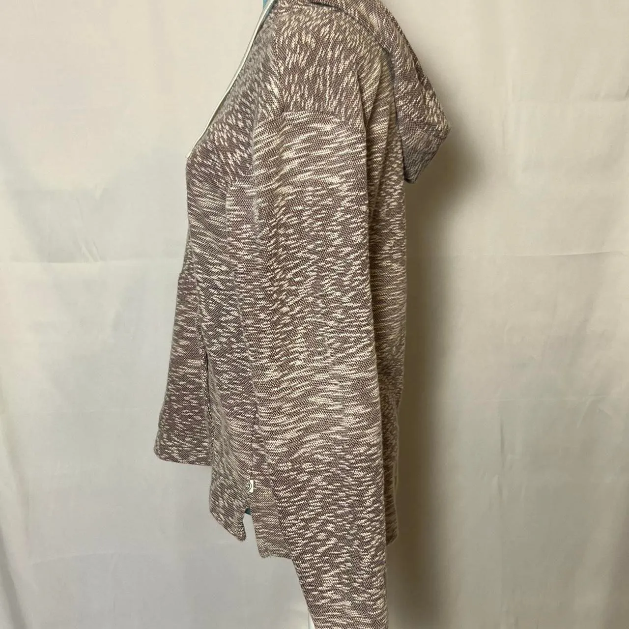 Vintage Vibe Hang Ten Purple Marled Knit Hoodie - Image 2