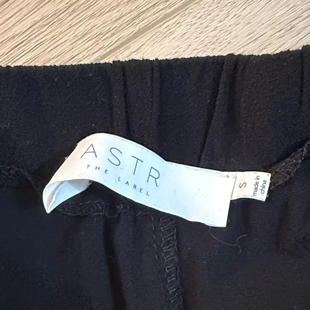 Astr High Waist Black Women's Shorts - Image 2