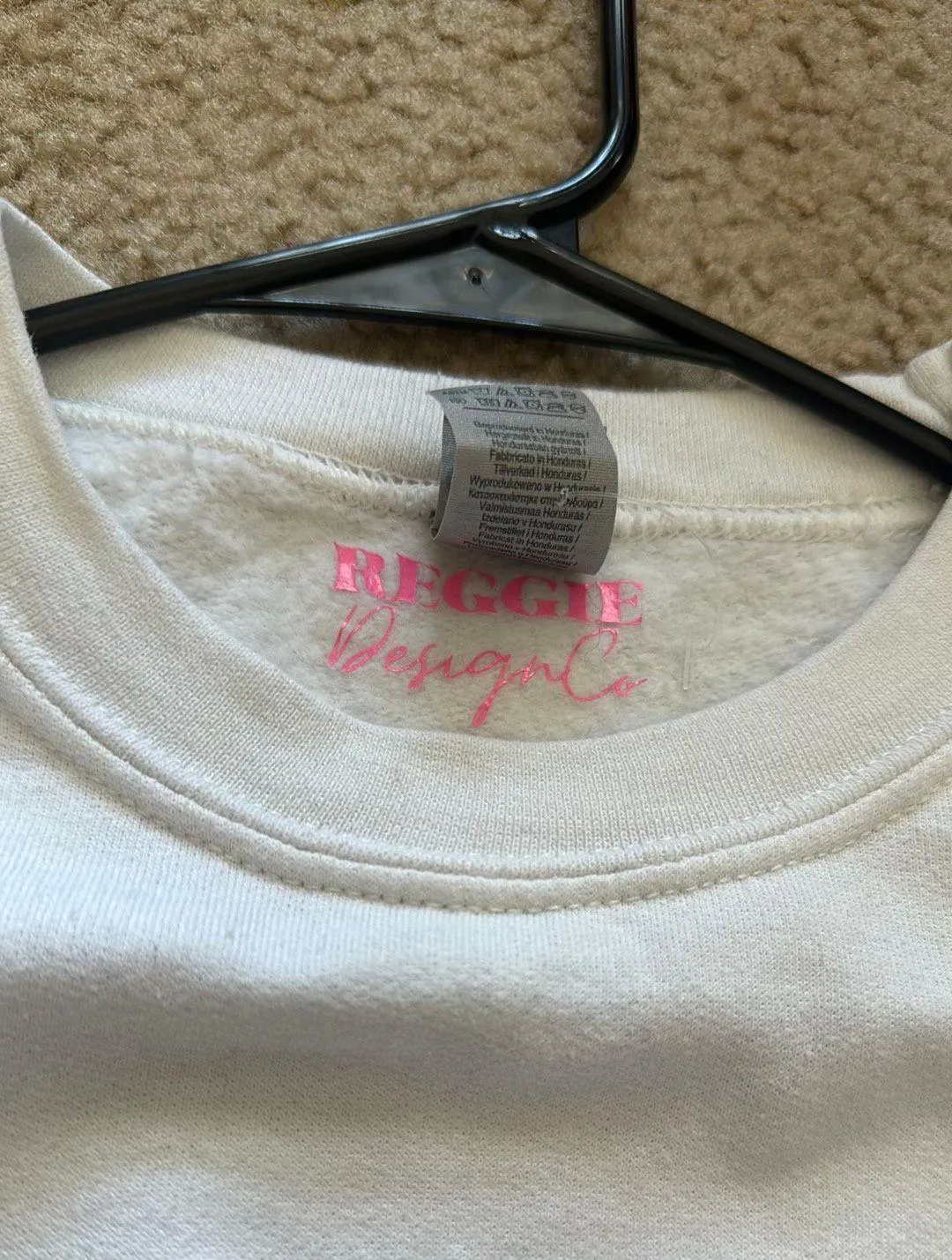 Preppy Sweatshirt White - Image 5