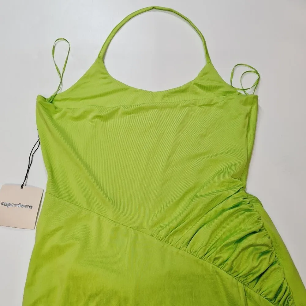 superdown  Brie Maxi Dress in Lime Medium - Image 11