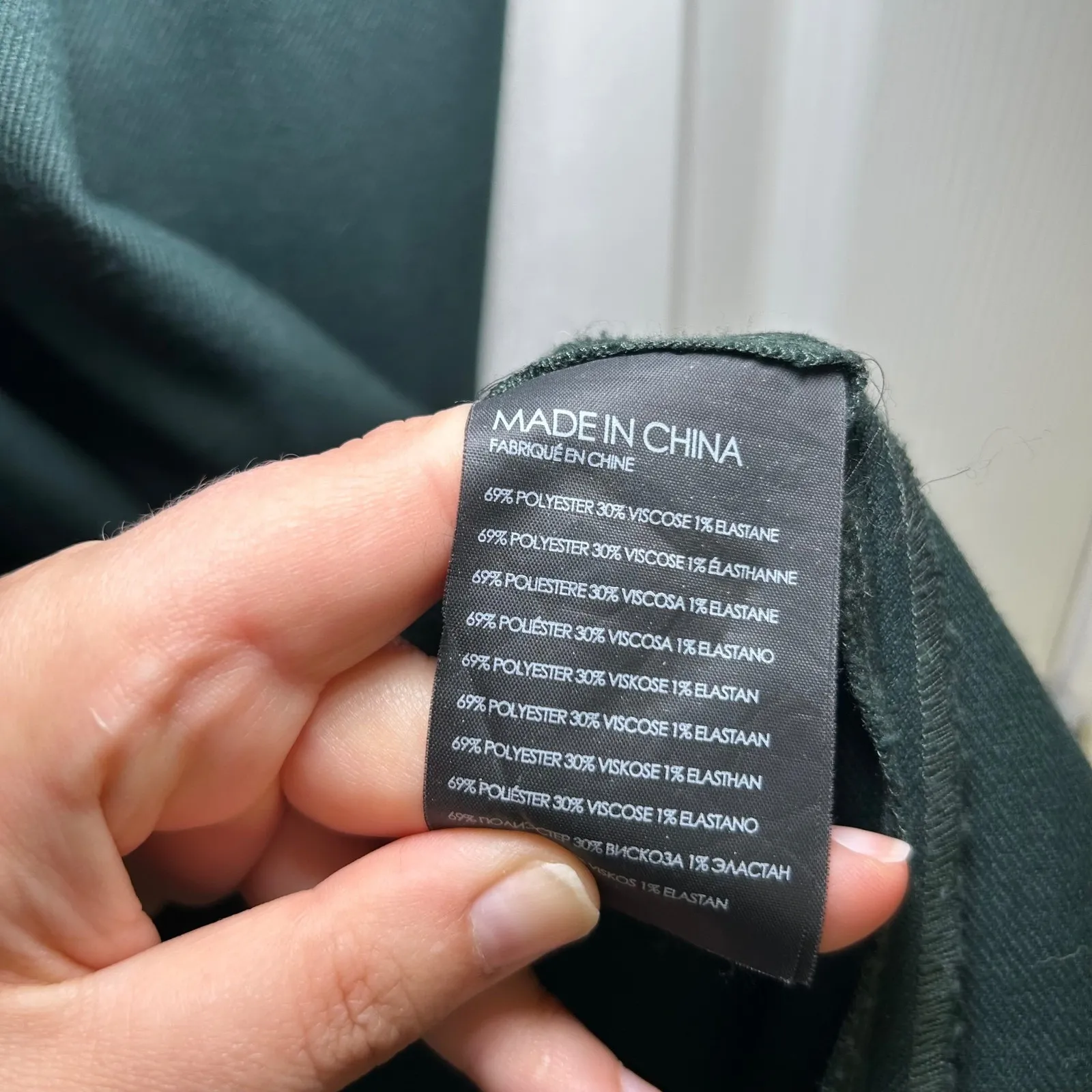 Club‎ Monaco Dress Women's Size 10 Sleeveless Formal Career Party Dark Green - Image 5