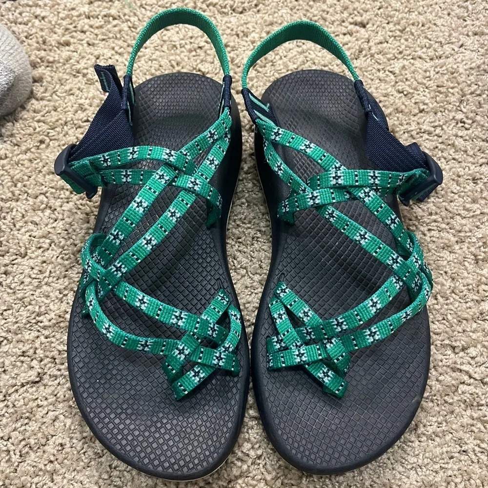 Chaco Zx2 Classic Eclipse Green Sandals W10 - Image 3