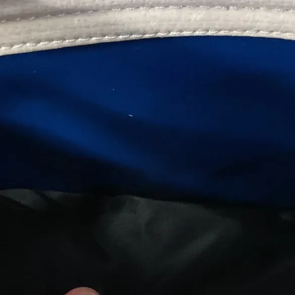 Monroe & Main Women's Leather Top Handle Tote Bag Versatile Solid Blue One Size - Image 2