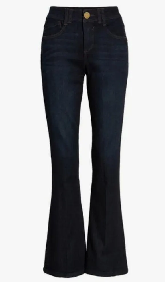 💕WIT & WISDOM💕 'Ab' Solution Itty Bitty Bootcut Jeans ~ Indigo Blue 8 NWT - Image 6