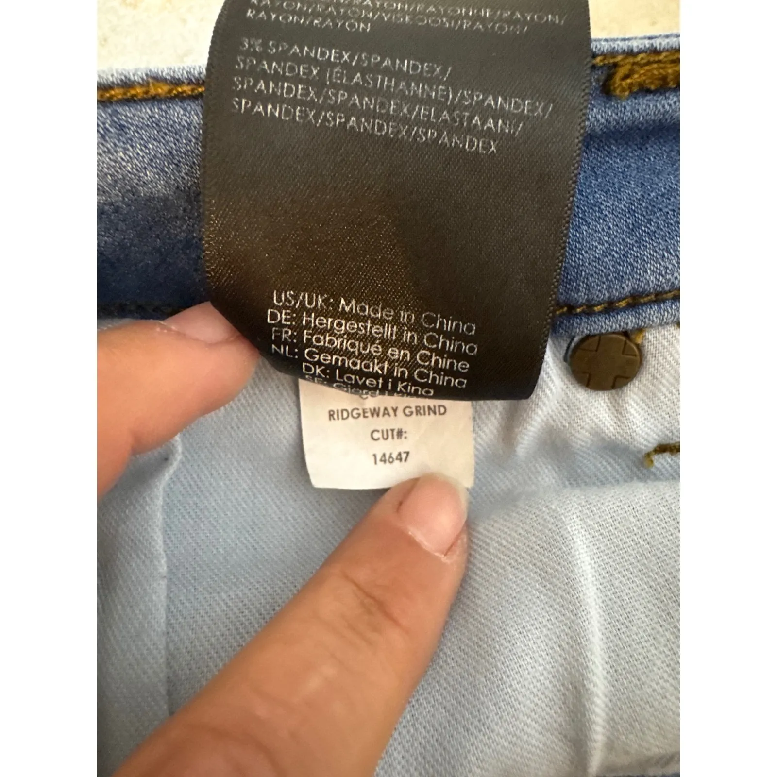 Liverpool Ridgeway Grind Ankle Skinny Jeans Blue Wash Womens Size 4 - Image 6