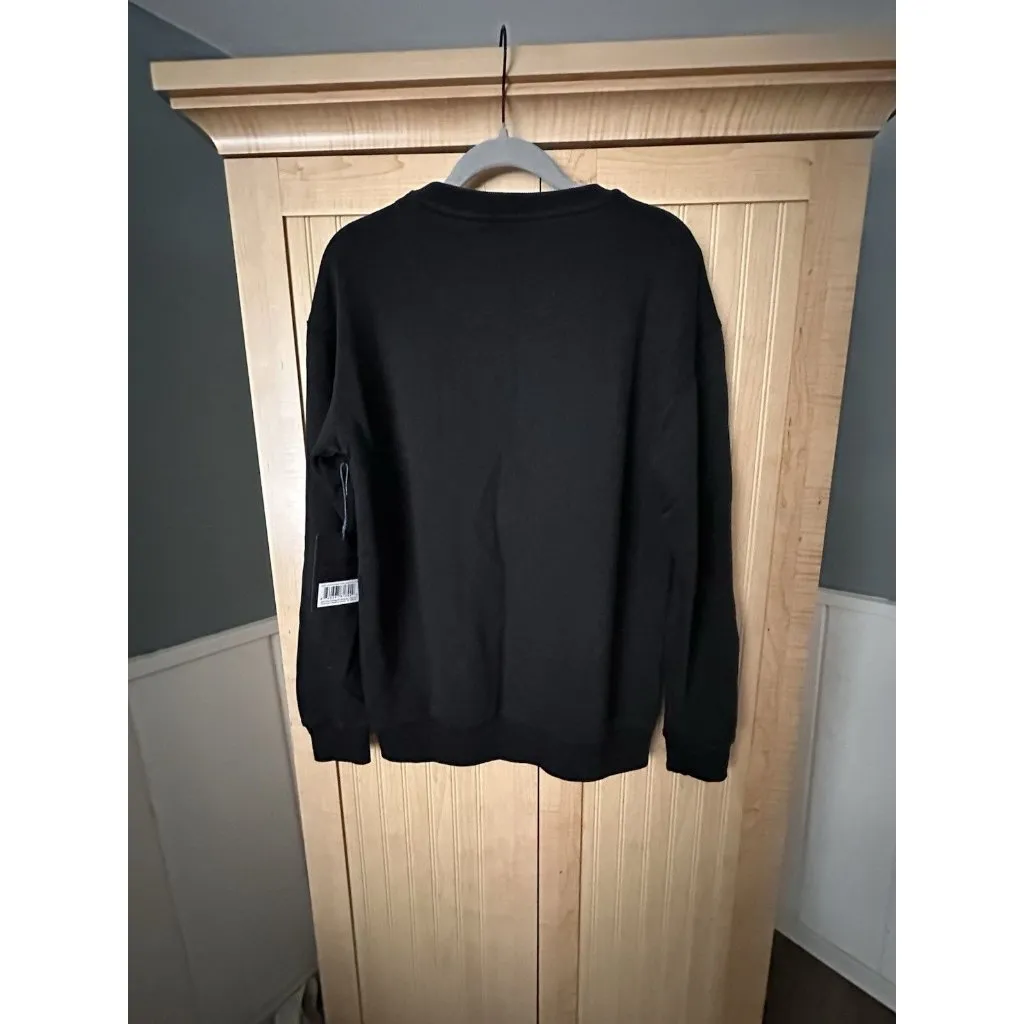 University Of Utah Utes Gameday Social Black Embossed Sweatshirt Size Small NWT - Image 3