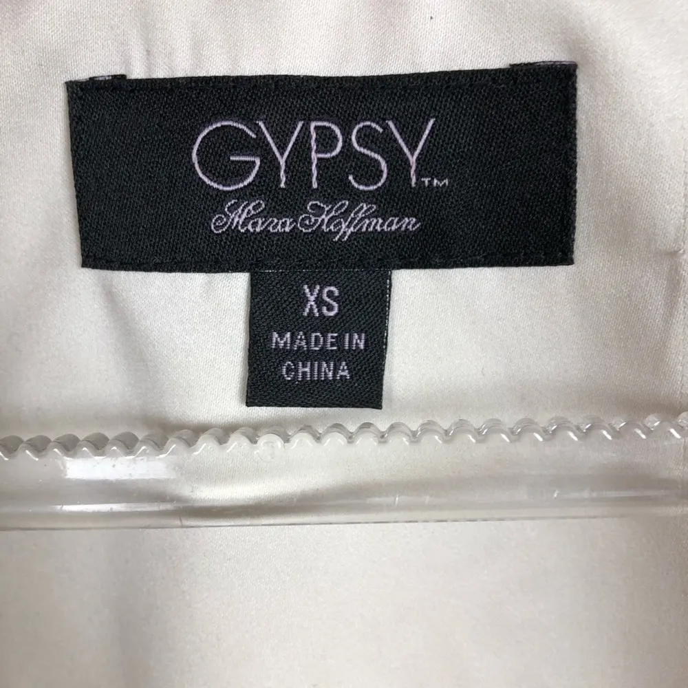 Mara Hoffman  Gypsy Ivory Tank Top Off White XS - Image 2