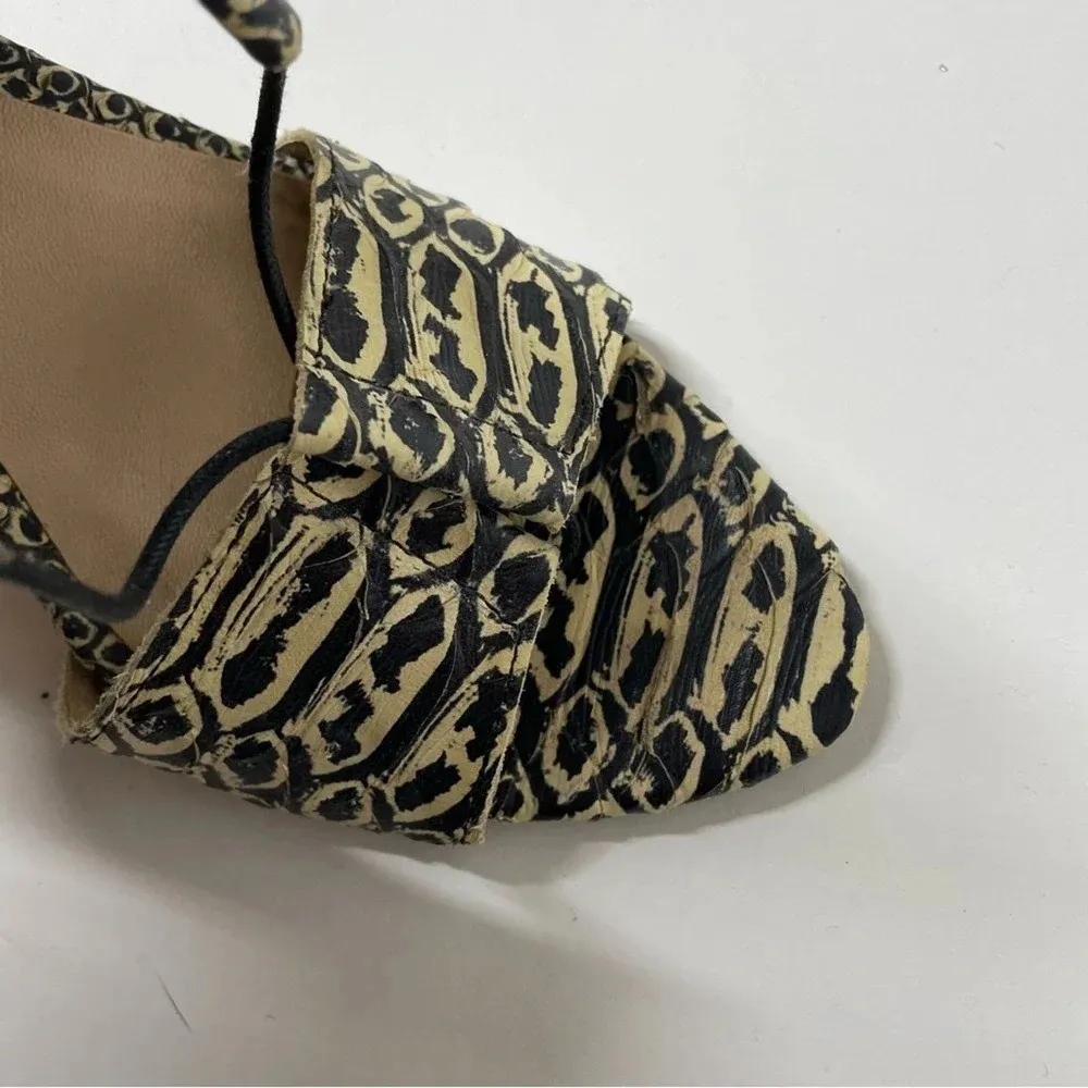 Loeffler Randall Scarlett Heels Lace Up Sandal Size 7.5 - Image 9