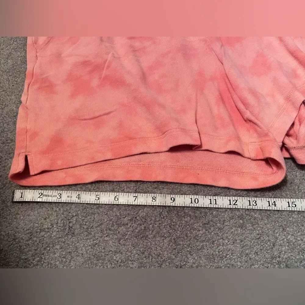 OLD NAVY Women’s Coral Tie-Dye Lounge Sweat Shorts - Image 8