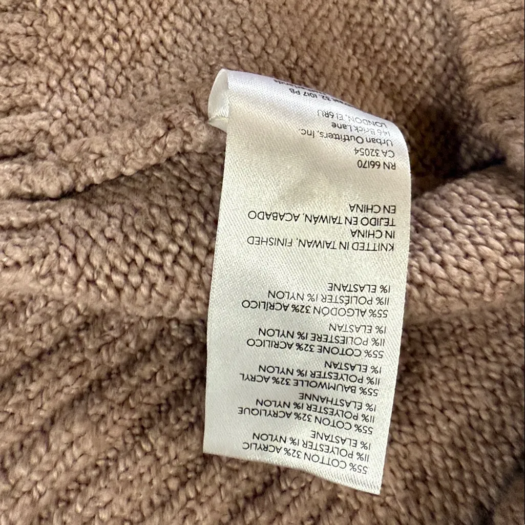 Maeve Taupe Crew Neck Sweater size L - Image 9