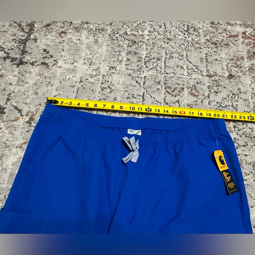 Carhartt C55013 - Unisex Force Modern Cargo Fit Elastic Waist Pant 2X blue Scrub - Image 4