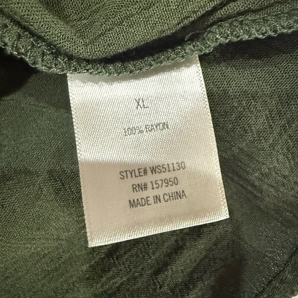 Miami Green Floral Embroidered Top - Image 4