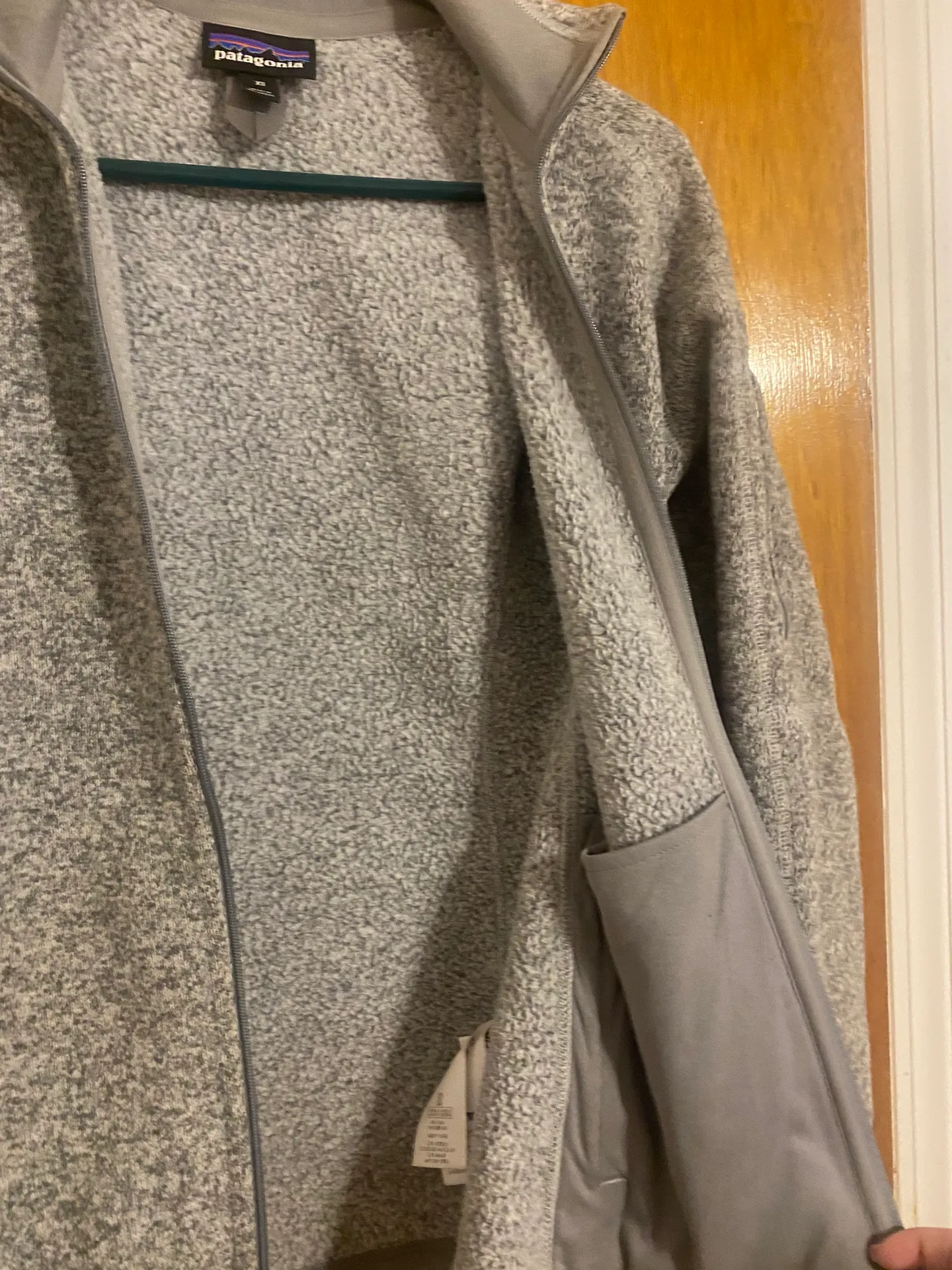 Patagonia Gray Full Zip Jacket - Image 4