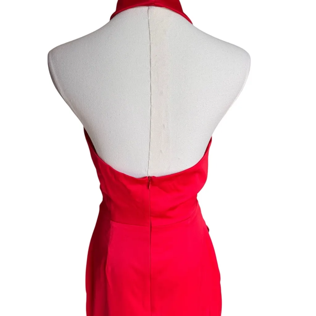 Elliatt - Camo Red Halter Mini Dress Sz S - Image 6