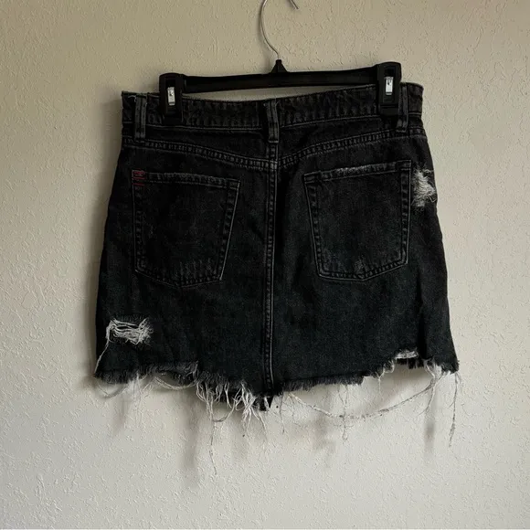 BDG Urban Outfitters Black Denim Mini Skirt Women’s M - Image 2