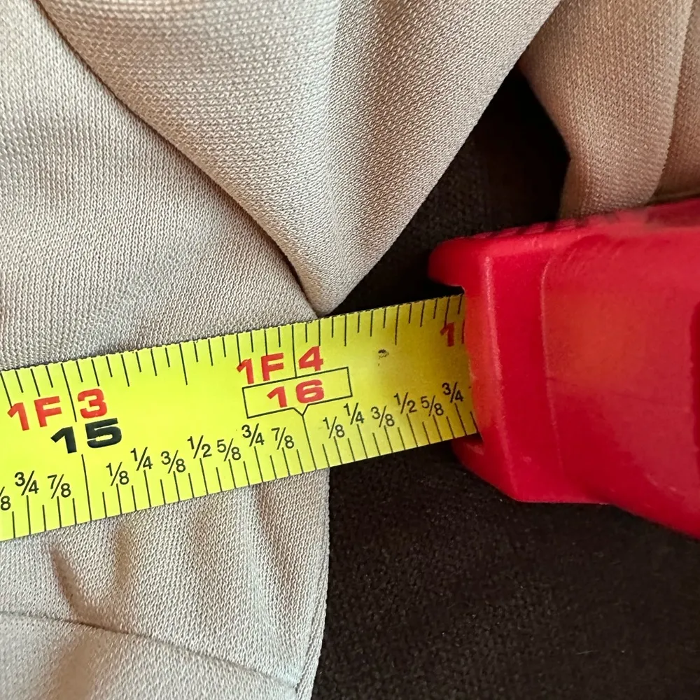 Express  Golden Yellow V Neck Wrap Look, Ruffle Edges Draped Midi Dress Sz S - Image 11