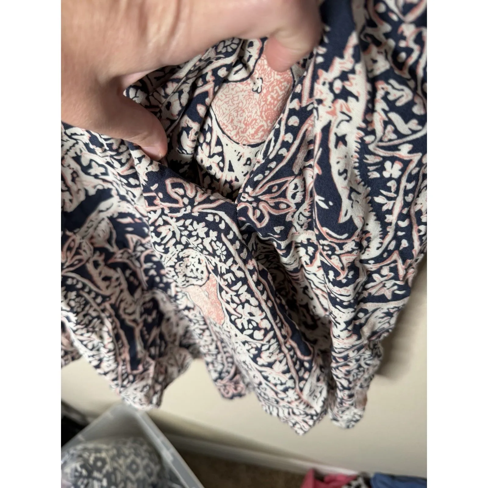 Anthropologie Tiny Caviana Shirtdress Flowy Women’s Size XS - Image 4