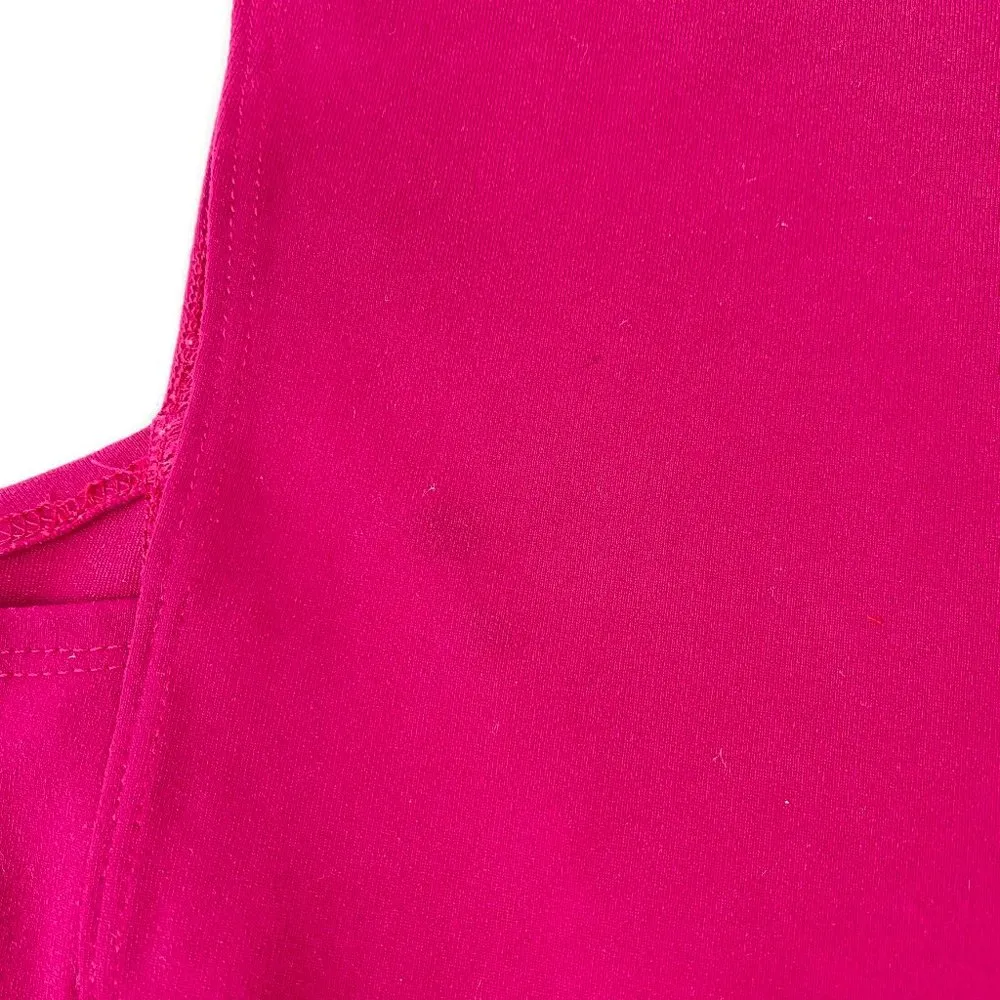 DONNA MIZANI Top Sleeveless‎ Boxy Semi Cropped Tank Top Part of Set X-Small XS - Image 5