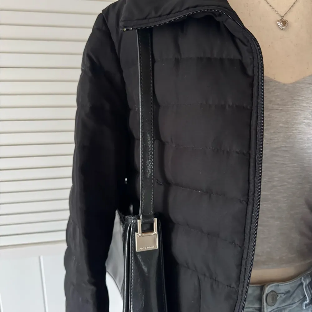 Kenneth Cole Reaction Black Puffer Zip Up Jacket Size L - Image 4