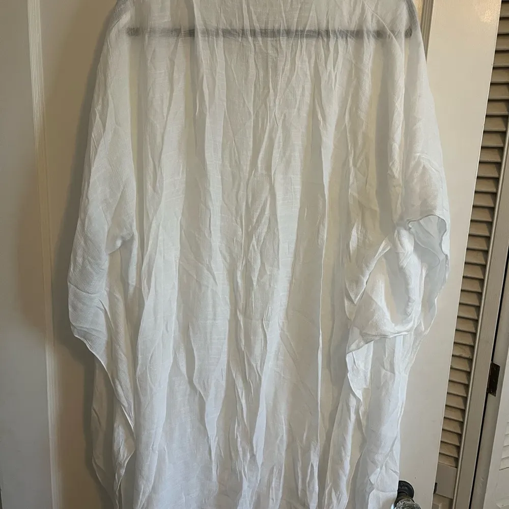 White bath suit cover up - Image 6