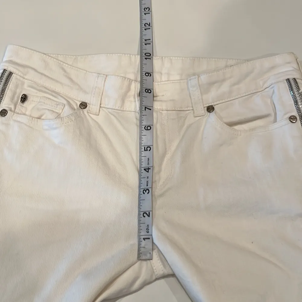 Alexander McQueen Mid Rise Ankle Size EUR 40 Embellished Side Zippers Designer - Image 5