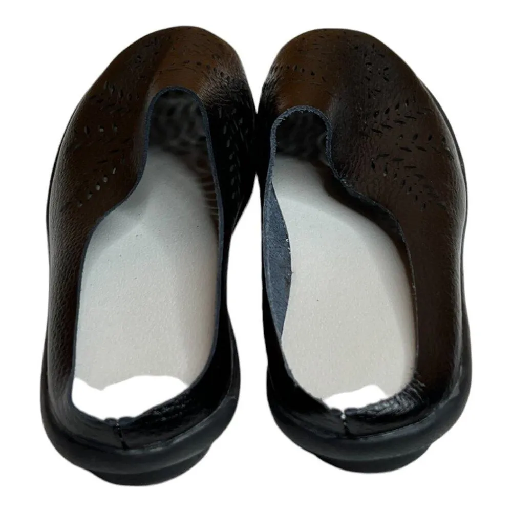 D.taLO Loafers Sz 7.5 Black - Image 4
