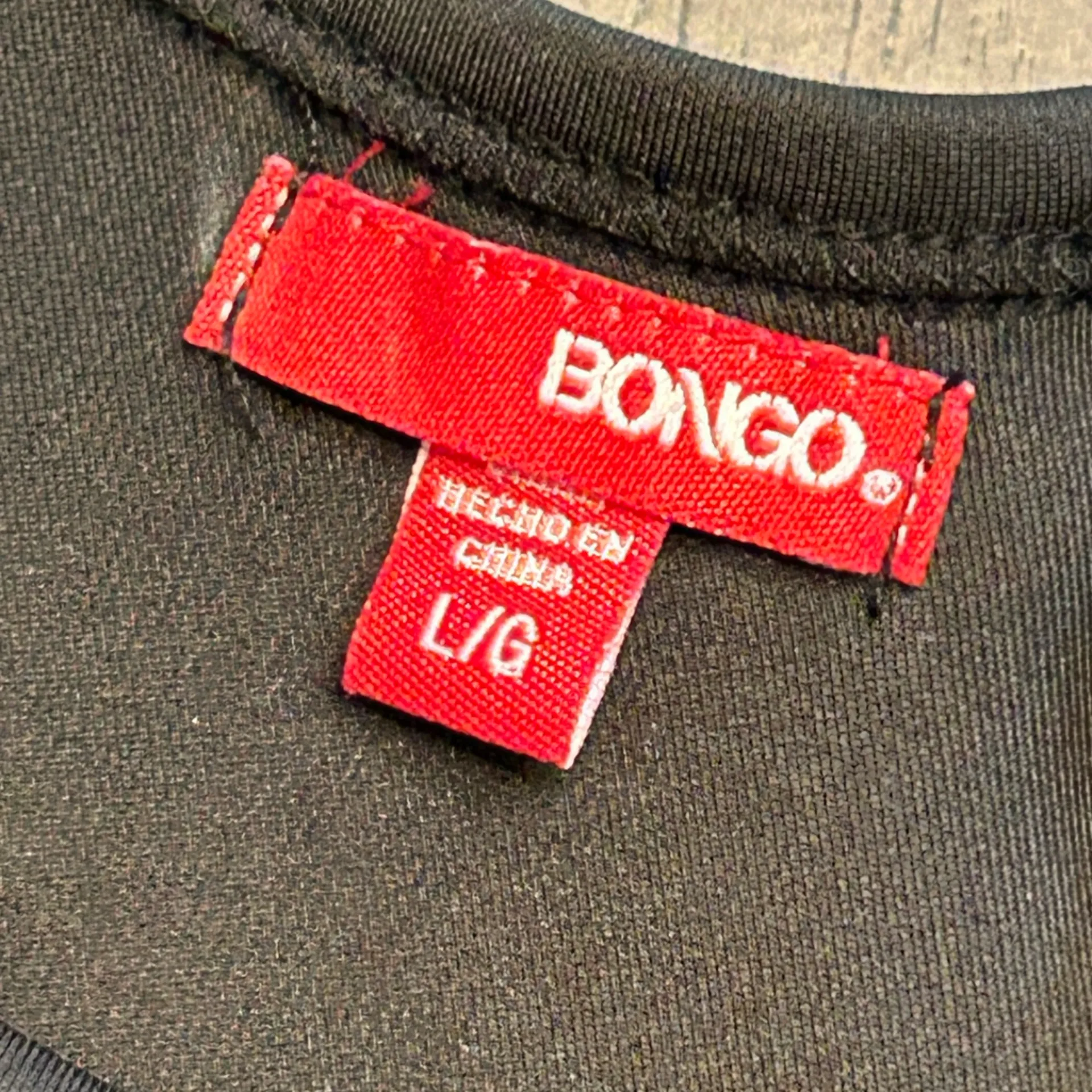 Vintage Y2K dead-stock black BONGO edgy sexy mini dress with side cutouts NWT LG - Image 5