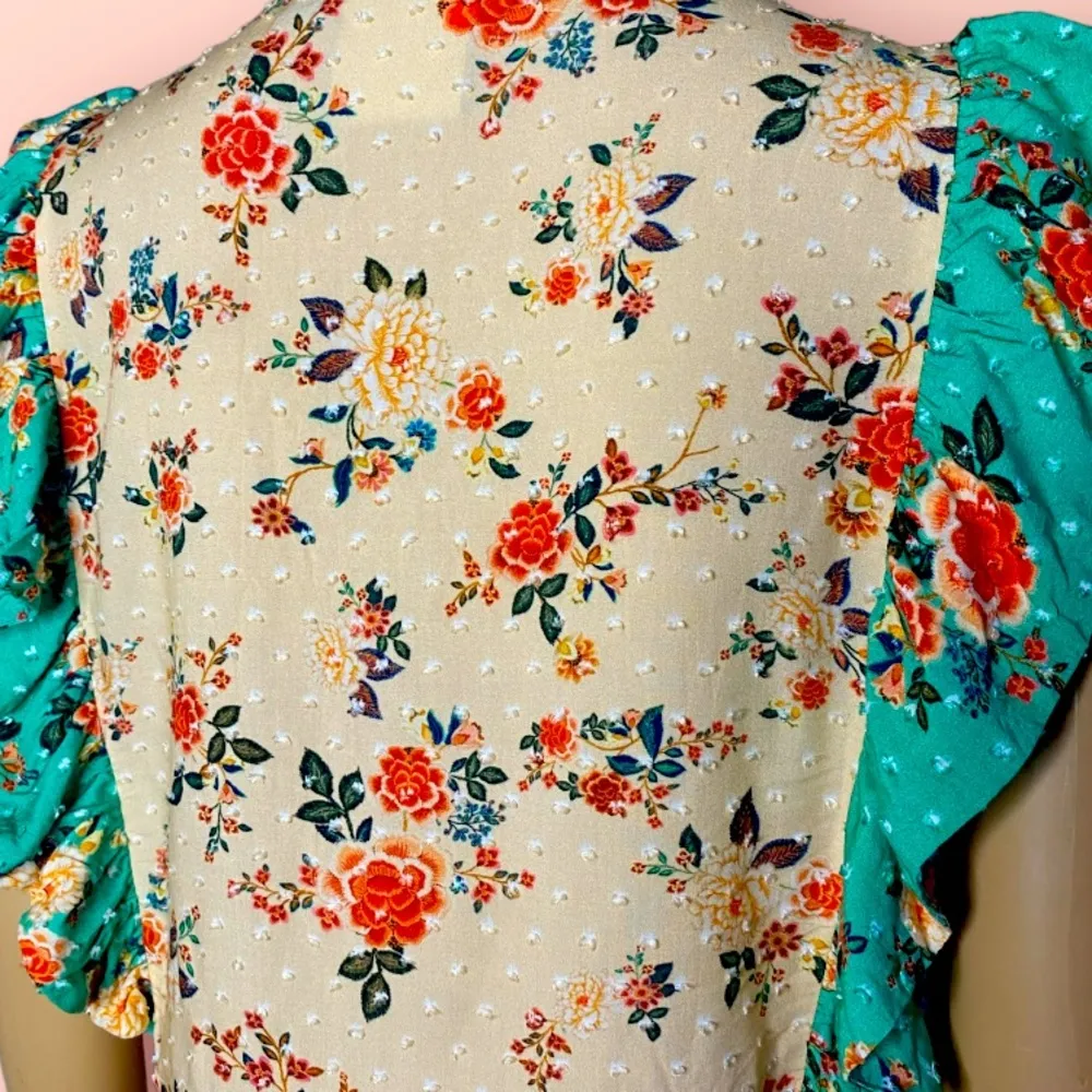 Farm Rio Maggie Ruffled Blouse size M - Image 9