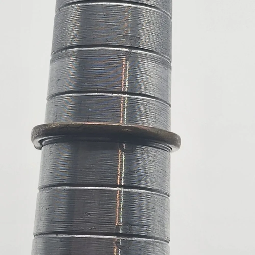 Vintage Vargas 18K White Gold HGE Blue Glass & Clear CZ Ring (8) - Image 7