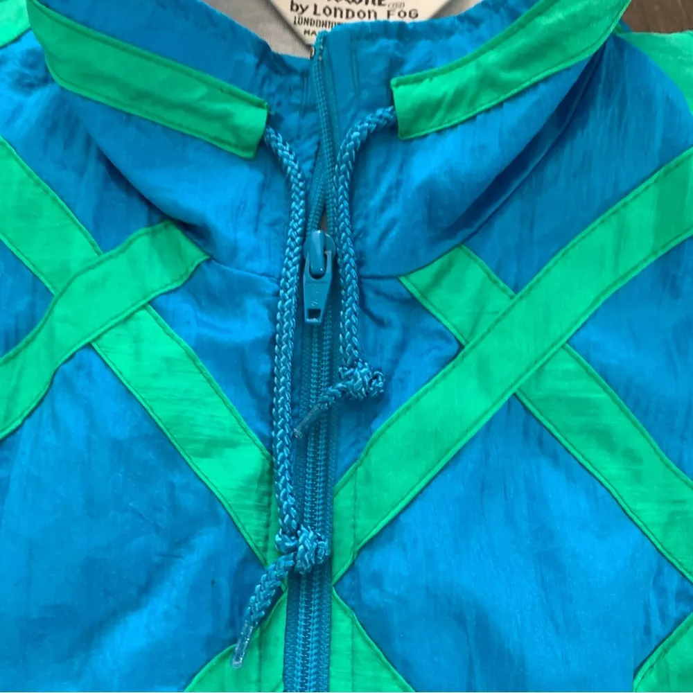 Towne by London Fog Vintage Windbreaker sz S - Image 6