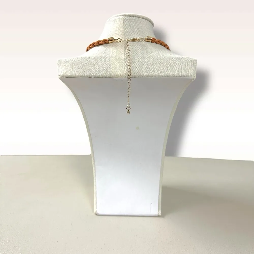 Free People Isabella Choker Necklace Neutral Natural Bohemian Beach Summer NWT - Image 5