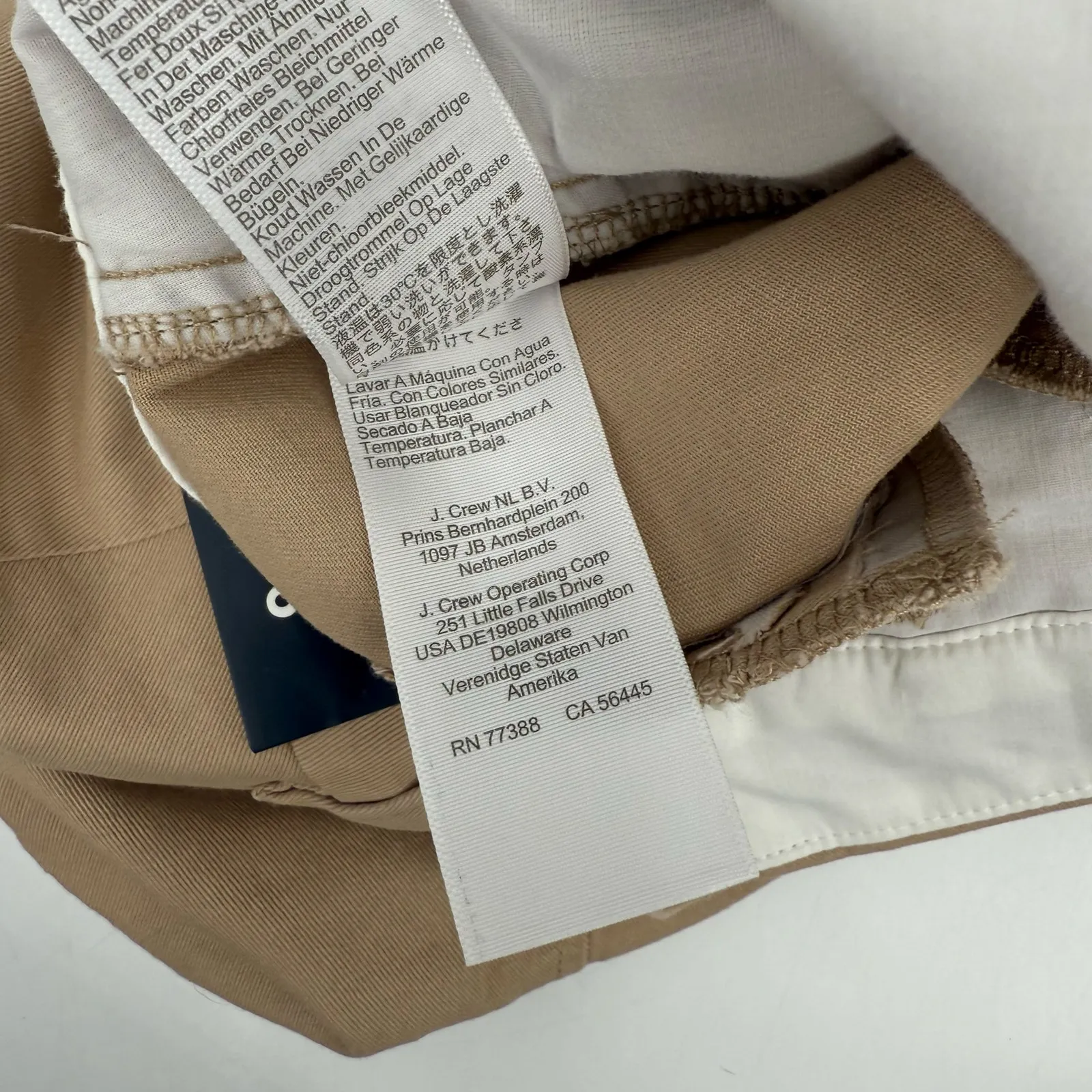 J.Crew Factory Shorts Size 6 NWT 3.5" Classic Chino 100% Cotton Cashew Womens Tan - Image 11