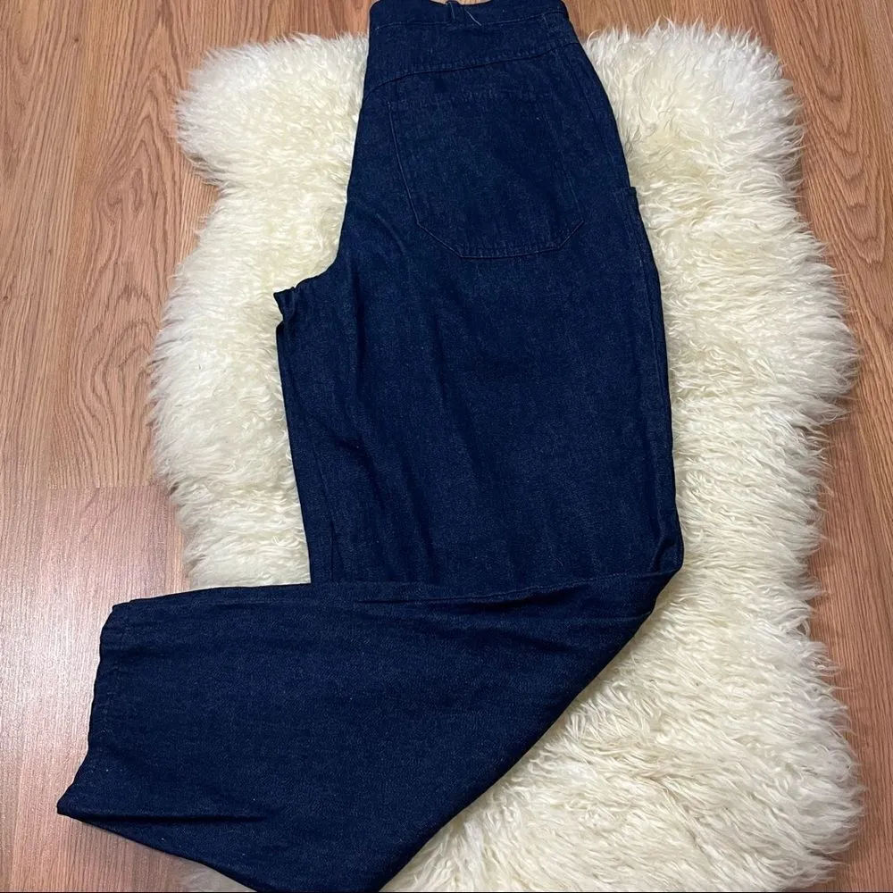 Vintage 80’s C.C & Co Super High Waist Embellished Jeans 9/10 Size undefined - Image 4