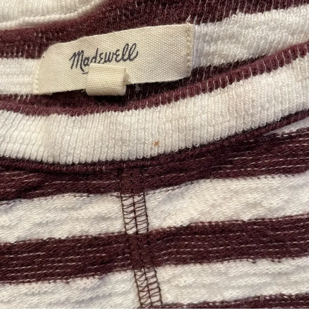 Madewell Striped Slub Long Sleeve Sweater Extra Small - Image 13