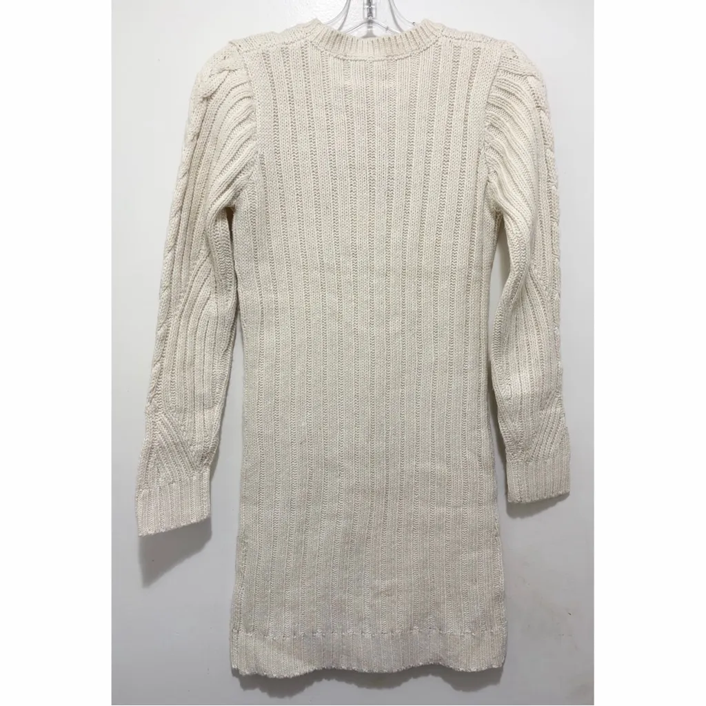 Moon River Long Sleeve Cable Knit Sweater Dress  Small NWT - Image 4