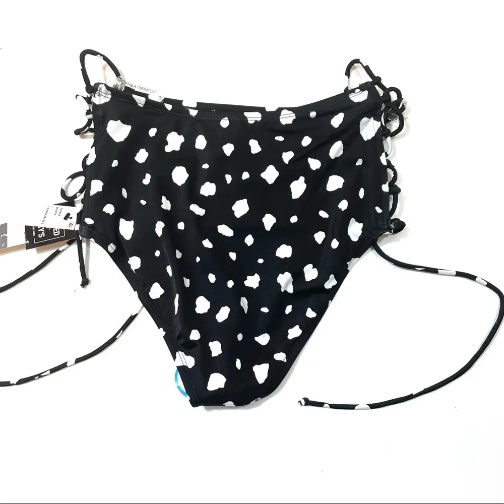 Sundazed COW PRINT Stella High Waist Swim Bottom Size L - Image 6