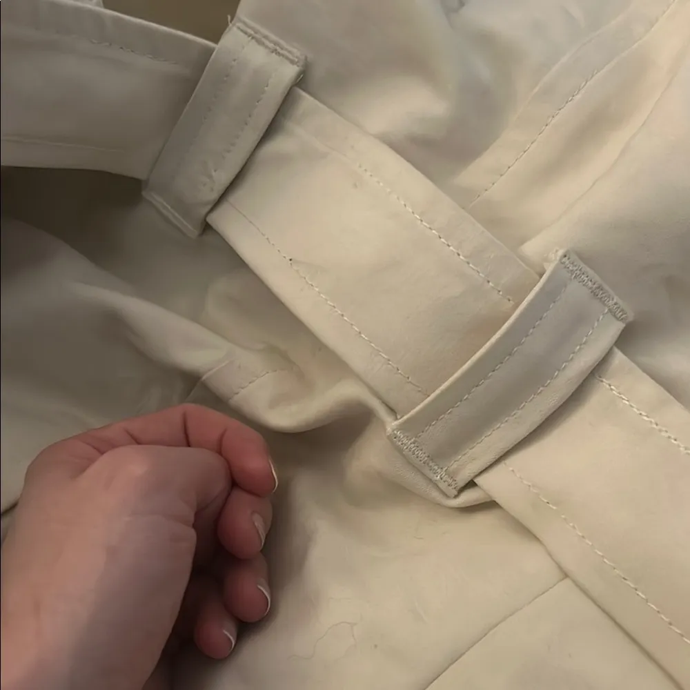 GAP Cream Ivory trench coat Jacket! - Image 7