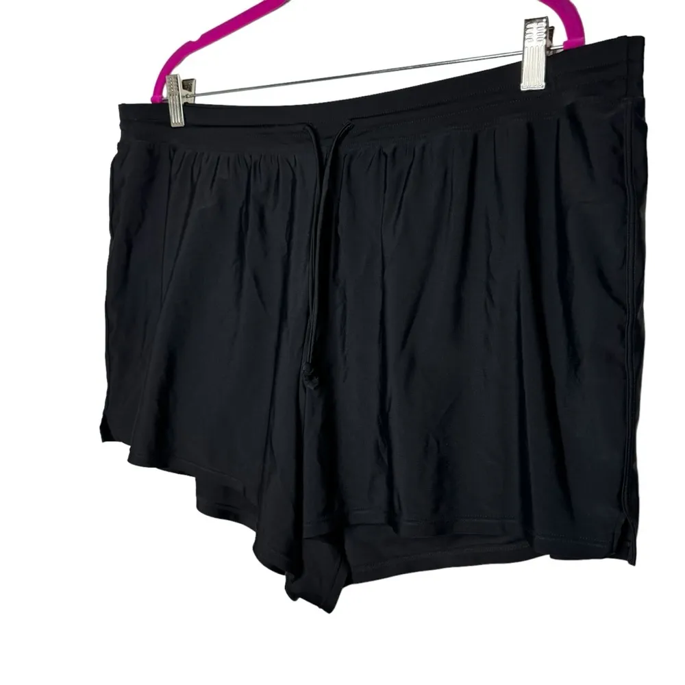Cacique Swim Active Swim Shorts Black 20 - Image 2