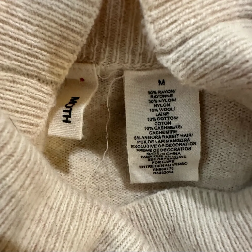 Anthropologies Spare Vista Wool Sweaterdress by Moth Size Small - Image 11