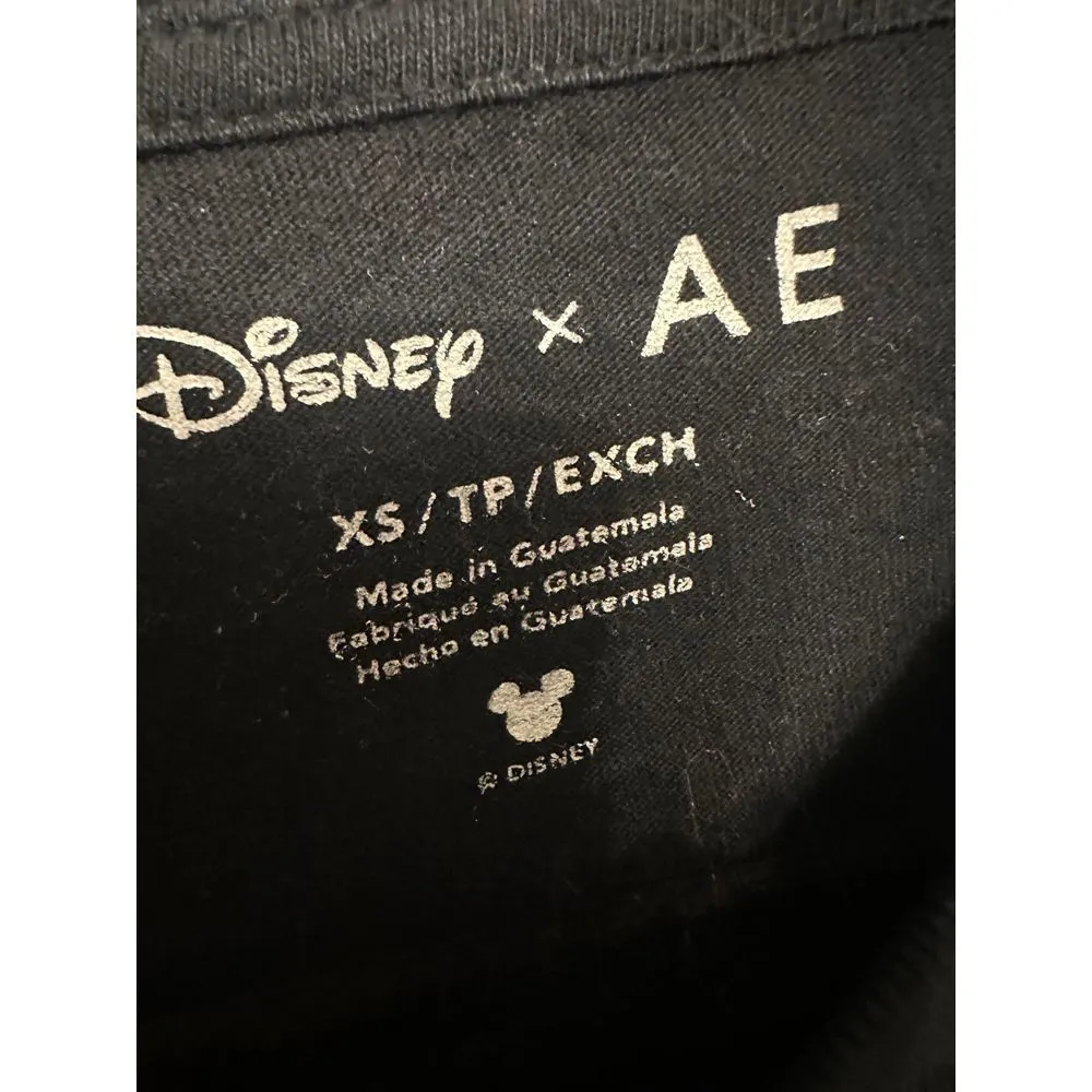 Disney Mickey American Eagle Men's Unisex Fit Oversized TShirt Size XS - Image 3