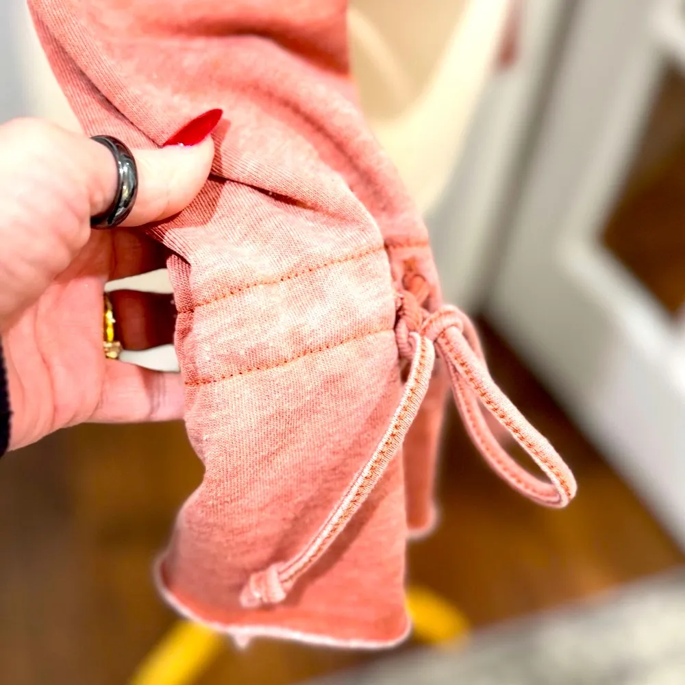 Alternative Apparel Boho Bell Sleeve Crop Sweatshirt - Image 7