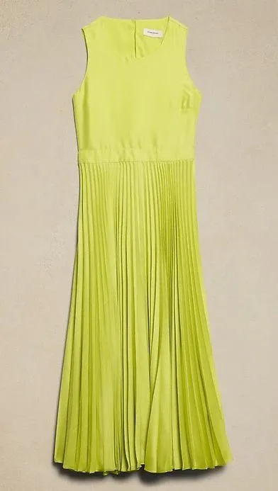 Silky Cut-Out Back Midi Dress - Image 2