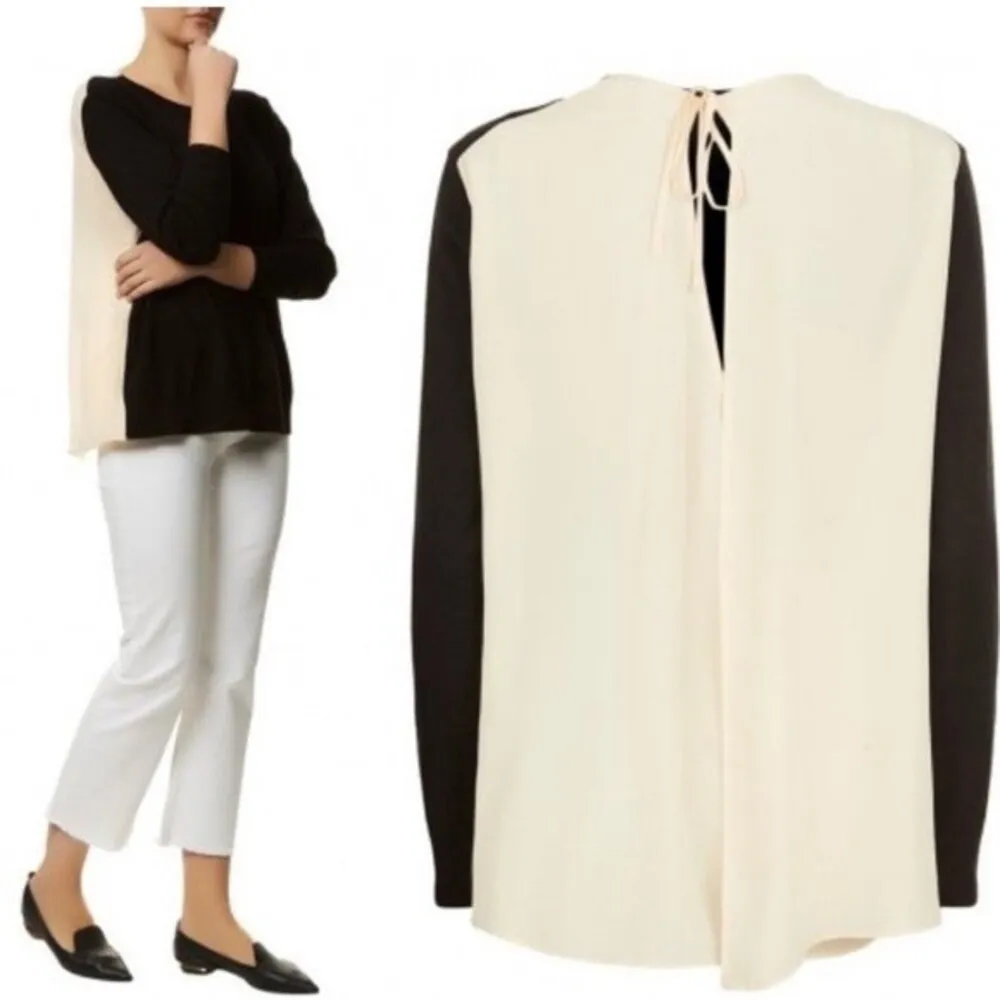 Sandro Paris | Ipolit Silk back sweater - Image 4