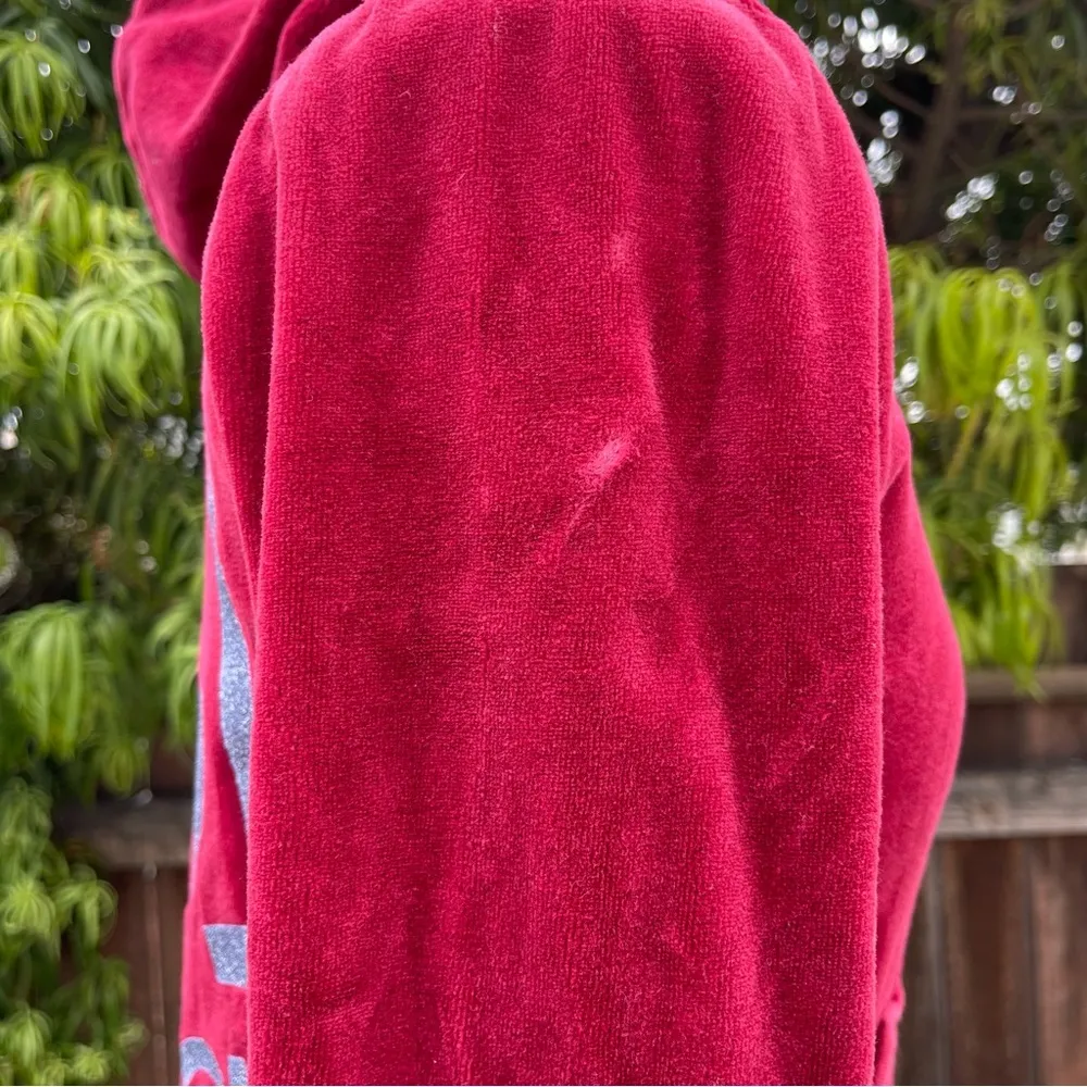 Vintage Juicy Couture Velour Zip Up Hoodie size M - Image 7
