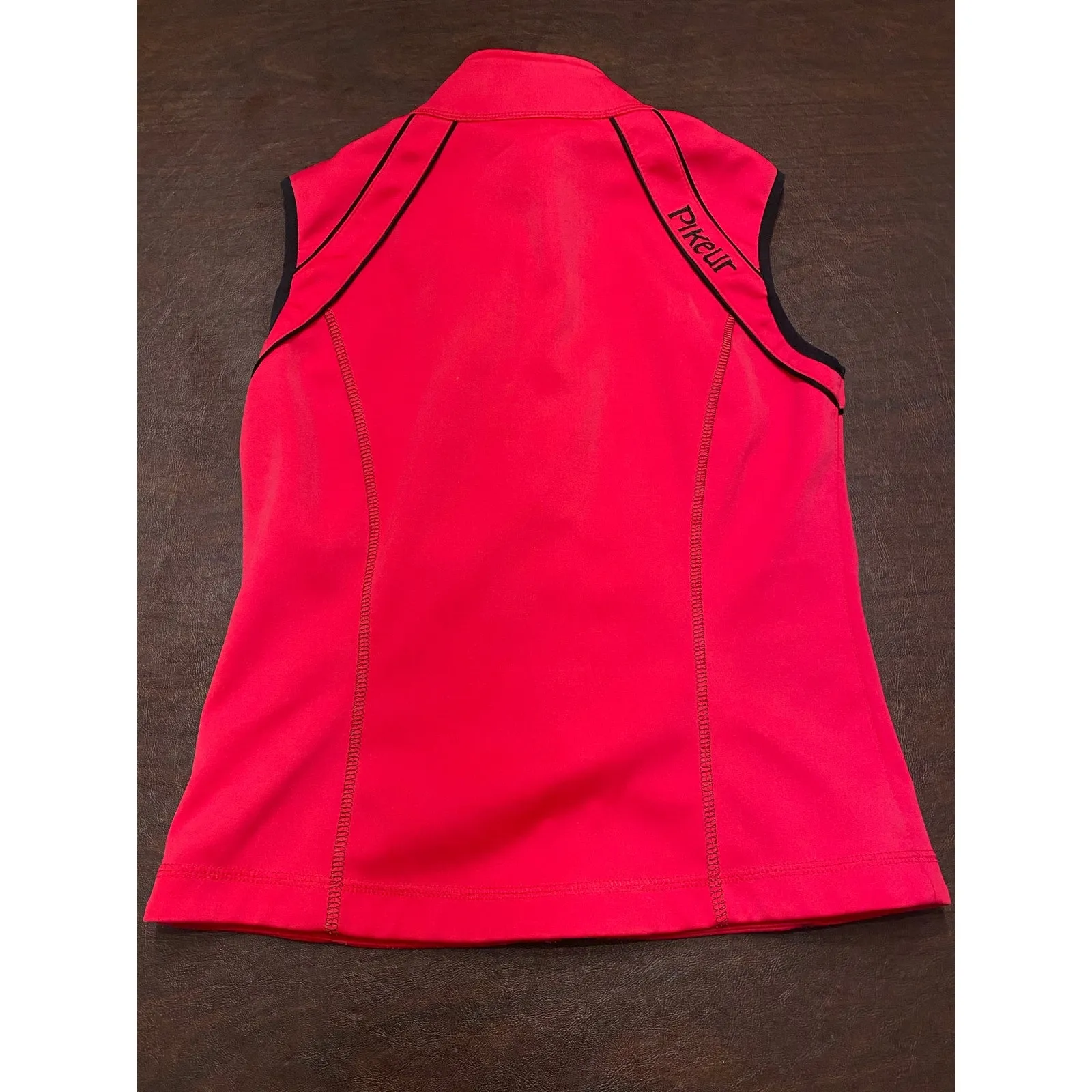 Pikeur Celine Equestrian Pink Soft Shell Vest Full Zip Size‎ 10 Riding Jumper - Image 2